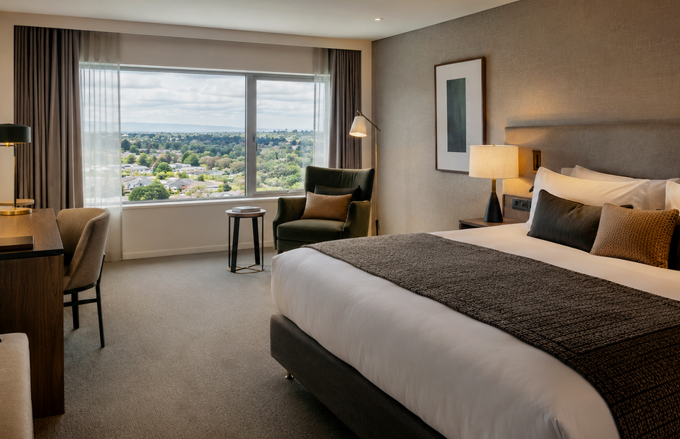 Premium King Room at Porgess with lounge seating